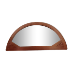 Miroir demi - lune art dco
