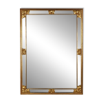 Miroir doré, belgique milieu xxème Miroir doré, belgique milieu xxème