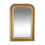 Miroir doré en bois sculpté, style louis - philippe, xix siècle Miroir doré en bois sculpté, style louis - philippe, xix siècle