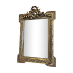 Miroir dor avec des instruments de musique (petit modle )