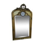 Miroir doré style louis xvi 74x128cm Miroir doré style louis xvi 74x128cm