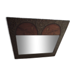 Miroir encadrement avec motif d'oiseaux Miroir encadrement avec motif d'oiseaux