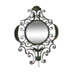 Miroir fer forg vintage