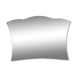 Miroir forme couronne