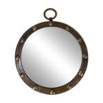 Miroir hublot fer forg rond
