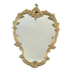 Miroir en laiton doré Miroir en laiton doré