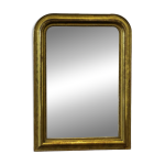 Miroir louis - philippe en bois dor�