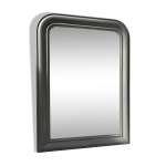 Miroir louis philippe en bois et stuc patin� xix si�cle