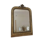 Miroir louis - philippe dor avec fronton