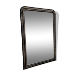 Miroir louis philippe napol�on iii en bois dor� d�cor� - 1m70