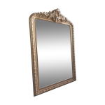 Miroir louis xv en bois dor� �poque 19�me - 1m63