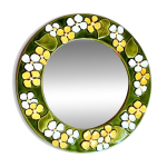 Miroir mith espelt en cramique, modle tiar