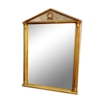 Miroir néoclassique sculpté, italie, années 1950 Miroir néoclassique sculpté, italie, années 1950