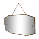 Miroir octogonal biseaut 60x36 cm