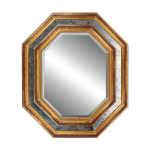 Miroir octogonal dor de deknudt belgique dcor de verre miroir fum