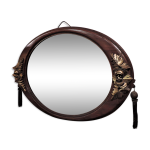 Miroir ovale annes 25 30 64x45cm