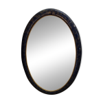 Miroir ovale art dco (81x53cm)