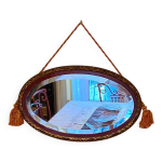 Miroir ovale - poque art deco - 1920