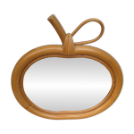 Miroir pomme vintage d�coration campagne boh�me enfants