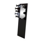 Miroir porte - manteau scorpion rare par anonima design pour bonetto