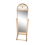 Miroir psych en mtal 54x163cm