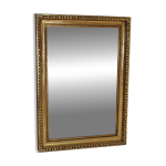 Miroir rectangulaire bois sculpt� dor� xix�me