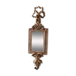 Miroir rectangulaire de style louis xvi / baroque. en polyrésine patine dorée / cérusée. noeud en fronton. ... Miroir rectangulaire de style louis xvi / baroque. en polyrésine patine dorée / cérusée. noeud en fronton. ...