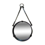 Miroir rond en ferronnerie