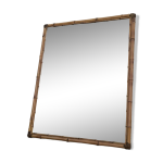 Miroir en rotin 1960 Miroir en rotin 1960