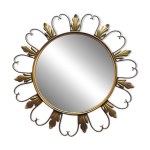 Miroir soleil deknudt * hollywood regency * vintage 60s