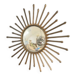 Miroir soleil oeil de sorci�re chaty � vallauris