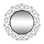 Miroir soleil rond chaty valauris - 47