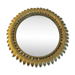 Miroir soleil rond italien annes 50 s