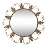 Miroir soleil   ?il - de - sorcire   50s. deknudt hollywood regency
