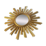 Miroir soleil ?il de sorcière vintage années 1960 Miroir soleil ?il de sorcière vintage années 1960
