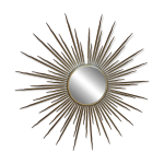 Miroir soleil vintage annes 60