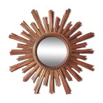 Miroir soleil vintage en rsine, ?il de sorcire