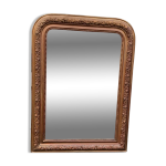 Miroir style louis philippe au mercure