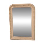 Miroir style louis philippe en stuc patin�