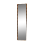 Miroir de style louis xvi en bois et stuc doré xix siècle trumeau de cheminée Miroir de style louis xvi en bois et stuc doré xix siècle trumeau de cheminée