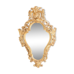 Miroir de style régence en bois sculpté et doré. années 1950. Miroir de style régence en bois sculpté et doré. années 1950.
