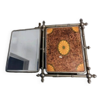 Miroir triptyque 1900 biseaut� barbier