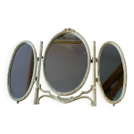 Miroir triptyque de coiffeuse