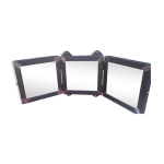 Miroir triptyque m�tal