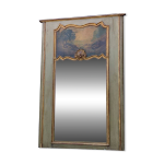 Miroir, trumeau de chemine de style louis xv