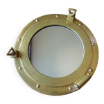 Miroir ublot en laiton 30cm