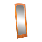 Miroir vintage art d�co concave en bois 180cm