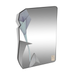 Miroir vintage par david marshall pour sculptors guild ltd 102x70, 5cm Miroir vintage par david marshall pour sculptors guild ltd 102x70, 5cm