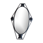 Miroir vintage fer forg