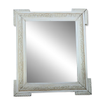 Miroir xix au cadre patin lgance et authenticit 45 x 39 cm